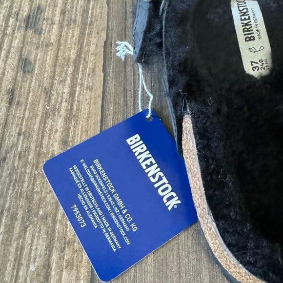 Birkenstock Mayari Shearling Natural Leather Oiled sandals size 6 - Picture 9 of 12